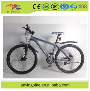 26" 24 gears alloy frame mountain bicycle/26" disc brake/wanda tire/OEM mountain bicycle