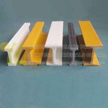 FRP I shape beams, structure support pultruded FRP profiles I beams, fiberglass plastic H beam