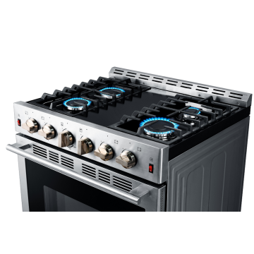 30" Stainless-steel Gas Range CSA 4or5 burners Bolivia