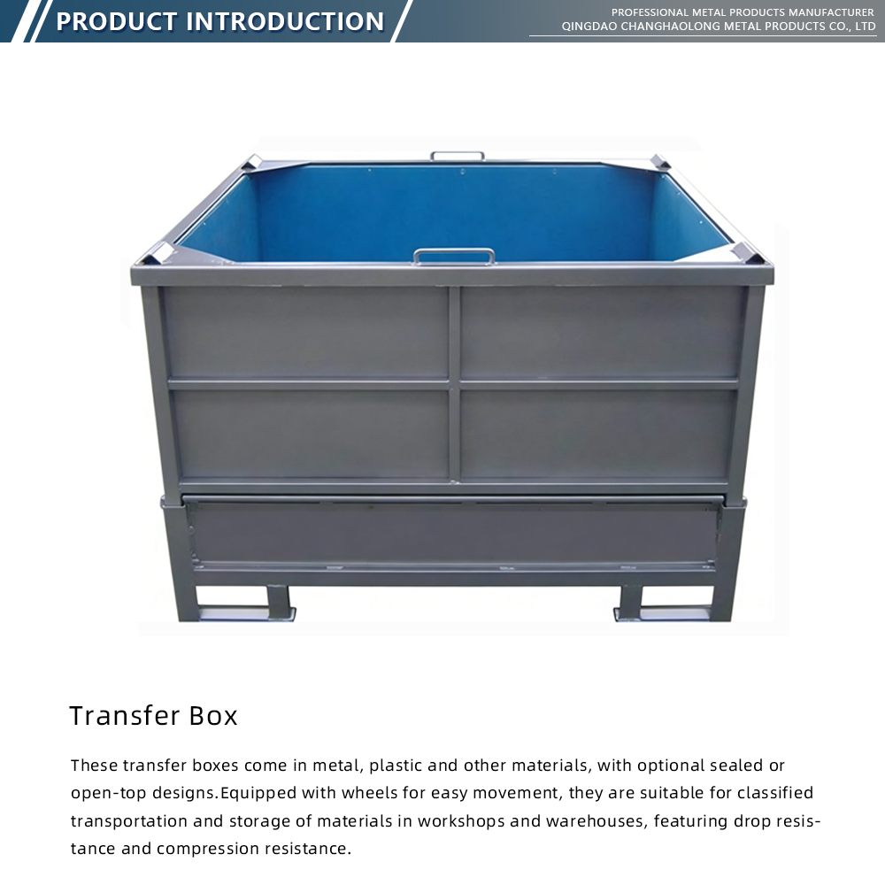 Stackable Steel Pallet Box X