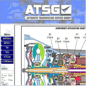 Auto repair software 2017 ATSG (Automatic Transmissions Service Group Repair Information) Repair Manual Diagnostics Software