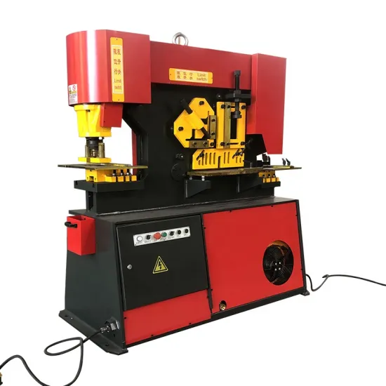 Hydraulic Easy-Operate Q35Y Series Iron Worker Punching Machine