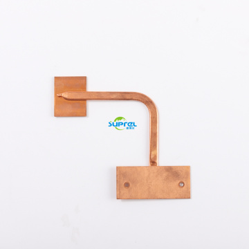 Tản nhiệt làm mát bằng chất lỏng của Cooper đỏ