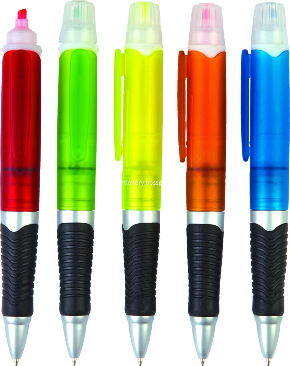 Translucent Highlighter Pen Combo