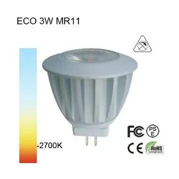 Led 3W COB MR11 Spotlight  3 years warranty