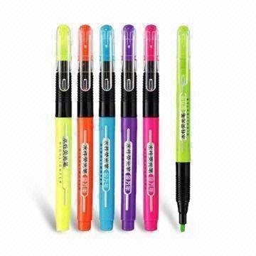 Highlighter with 3.0mm Tip and 6 Colors