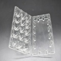 Partihandel Clamshell 15 hål Plastic Quail Egg Tray