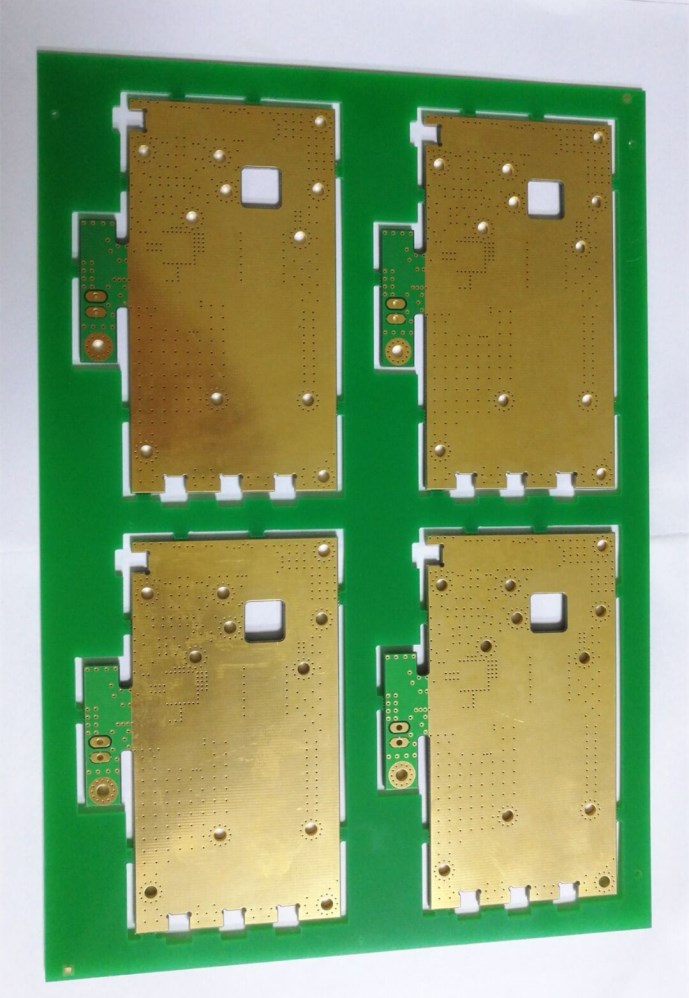 Ro4350 + FR4 circuit board