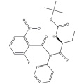 CAS 870281 - 84 - 8, CAL - 101 (N - 1), éster tert - butílico del ácido (S) - ([1- (2 - fluoro - 6 - nitro - benzoil) - fenil - aminocarbonil] - propil)