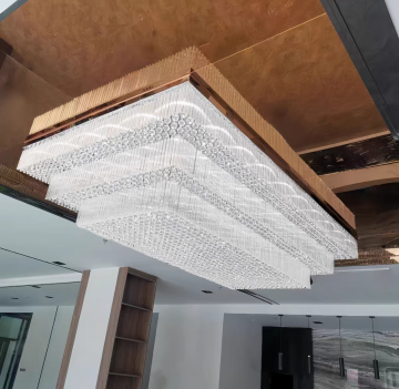 Crystal Lamp for Hotel Lobby and Living Room
