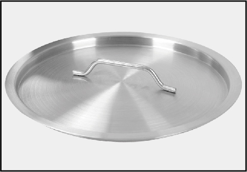 Stainless steel composite pot with lid