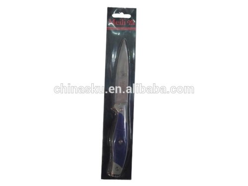 Promotional plastic handle stainless steel paring knife