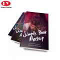 Softcover perfect binding book printing service