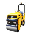 Penggelek Jalan Asphalt Mini Vibratory Drum Berkembar 1 Ton