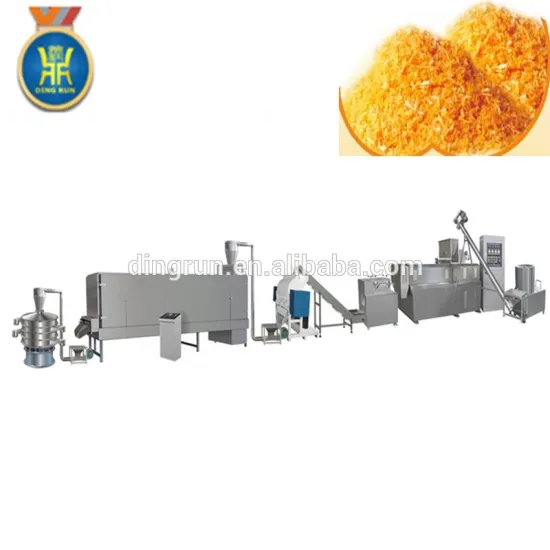Breadcrumbs processing machinery line