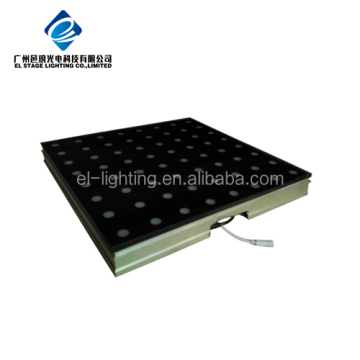 Pannelli di visualizzazione LED a 4 segmenti interattivi portatili con 31 canali DMX512 Controllo per pavimenti di danza
