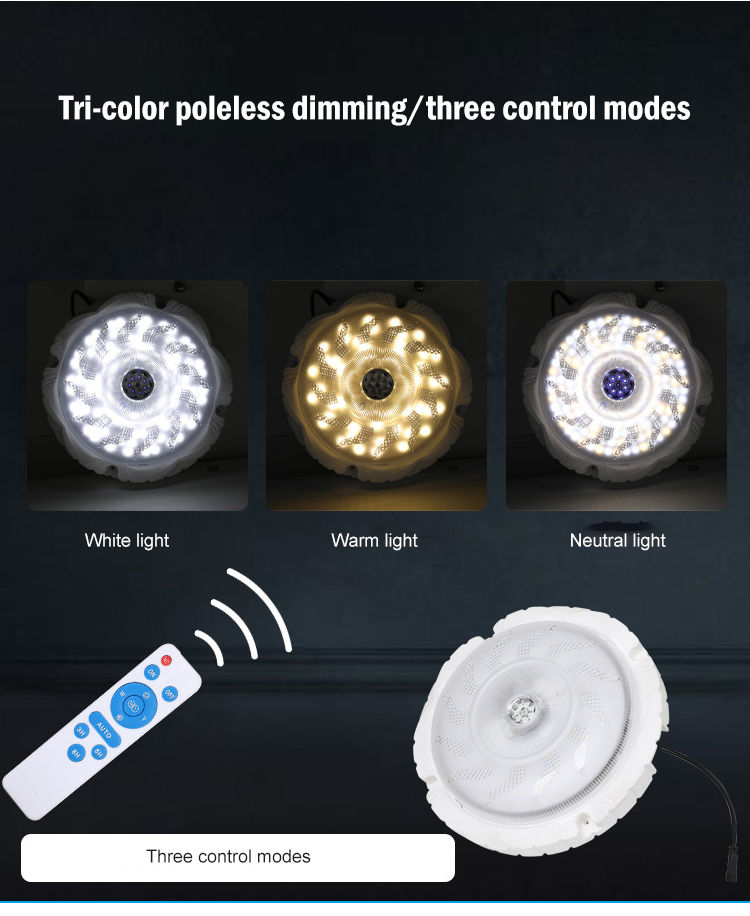 Solar Ceiling Light Modes