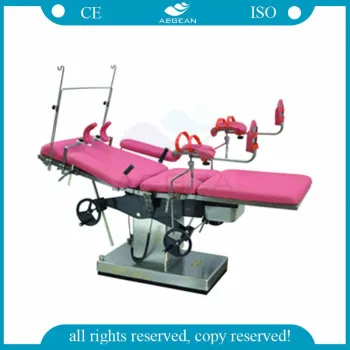 AG-C301A Convenient obstetric gynecological table used with arm rest
