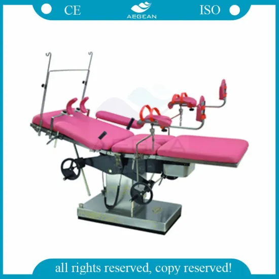 AG-C301A Convenient obstetric gynecological table used with arm rest
