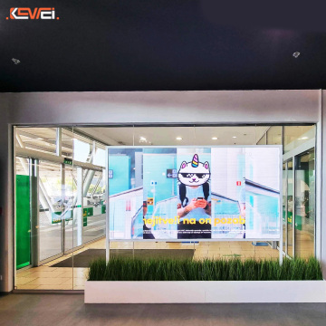 Flexible Exterior Transparent LED Display Wall