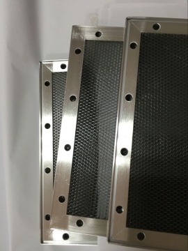 Honeycomb ventilation panels