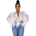 Women`s Sexy Puff Flare Long Sleeve