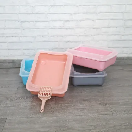 Wholesale Pet Cat Litter Box Cat Litter Box