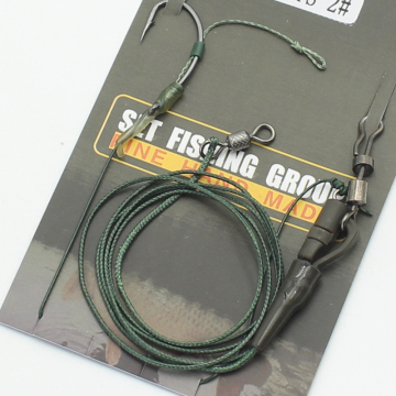 Multisize Hooks & Terminal Tackle for Carp Fishing: Rigs, Swivels, and Leads