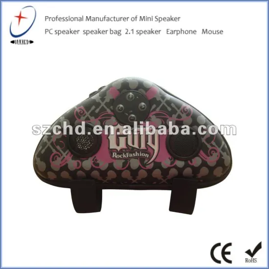 Protable Fashional MP3/MP4 Speaker Case