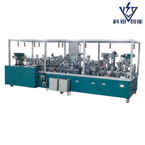 Mesin perakitan k35 gel pena dengan label