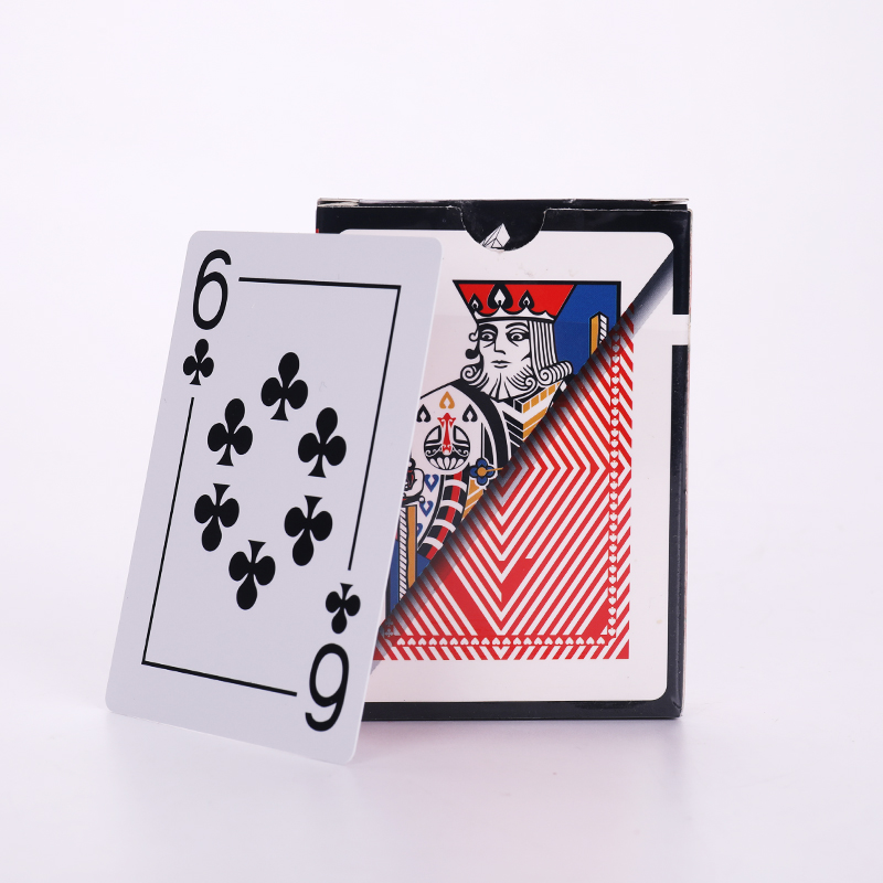 plastic playing cards