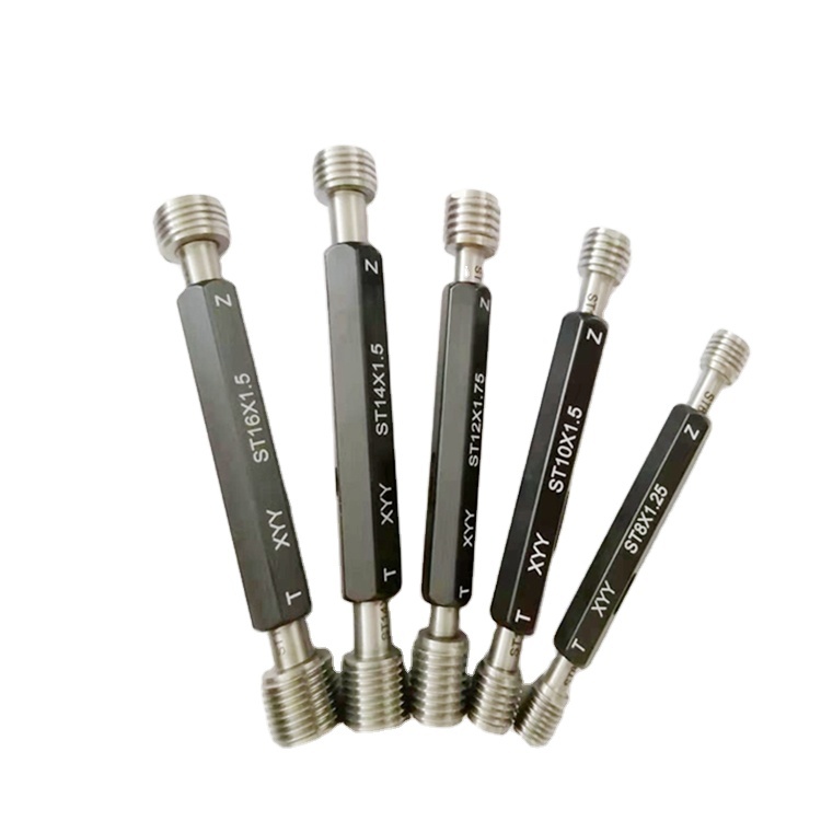 304 Stainless Steel Thread Inspection Gauge Bottom Hole Go/No-Go for Fasteners