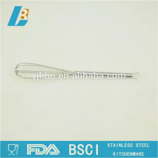 Mini stainless steel whisk/egg beater LB-5090