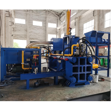 High Capacity Horizontal Steel Iron Chip Briquette Machine