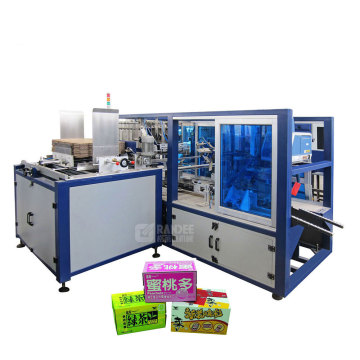High Quality Automatic Water Bottle Glue Carton Packing Machine Plant