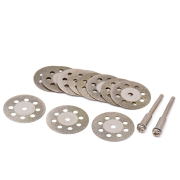 10Pcs 22mm Diamond Cut Off Wheel Disc for Proxxon Dremel Rotary Tools