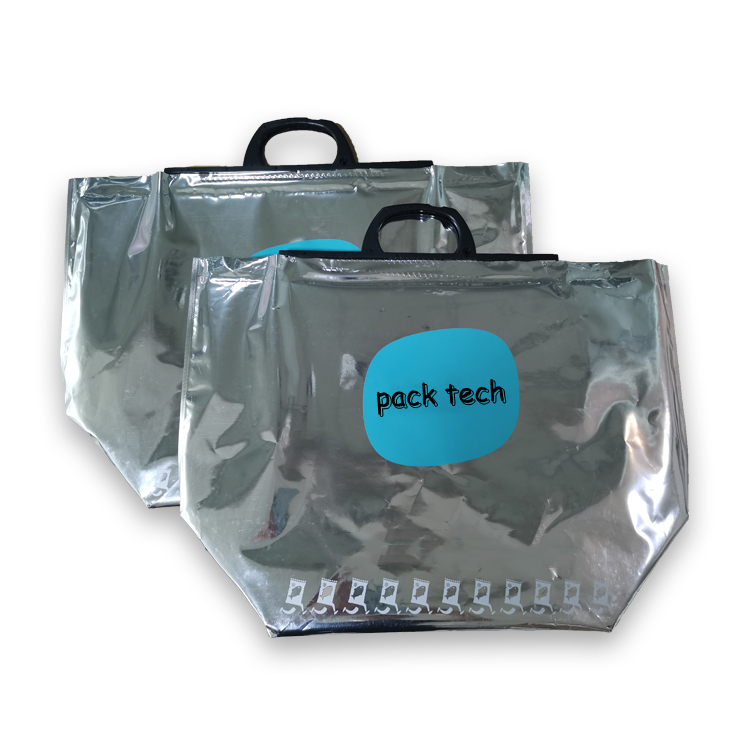 handling cooler bag with printing