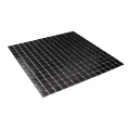 Outdoor Decorative Mosaic Black Tile Glass Pool Tiles