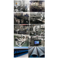 PE Double wall corrugated pipe extrusion line