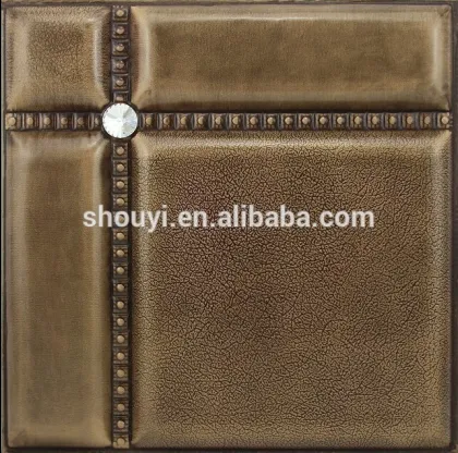 leather carving the first brand of soft package, setting wall is the first brand of soft package