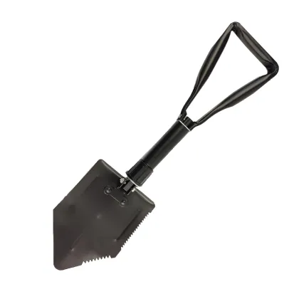 Multifunctional Garden and Survival Tri-Fold Shovel: A Versatile Tool for Engineer Projects, Camping, and Outdoor Activities