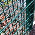 PVC Coated Green Garden Metal Double Wire Fence