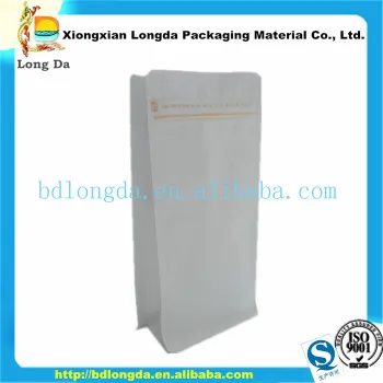 Good moisture proof sea salt paper bags kraft stand up pouch packaging food packaging bag