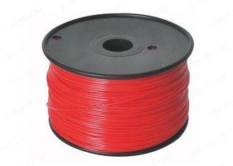 Red Plastic 1.75MM PLA Filament Toughness , Ultimaker UP Fi