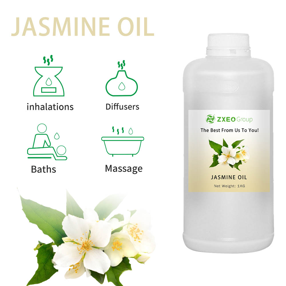 Aceite de aromaterapia de jazmín para el cuerpo y el cabello