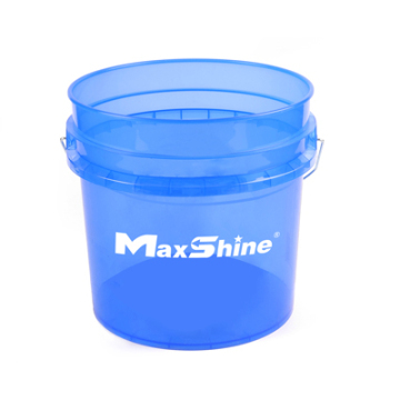 MaxShine Wholesale Heavy Duty Ultra Clear Bucket Bucket พร้อมโลโก้และสีที่กำหนดเอง