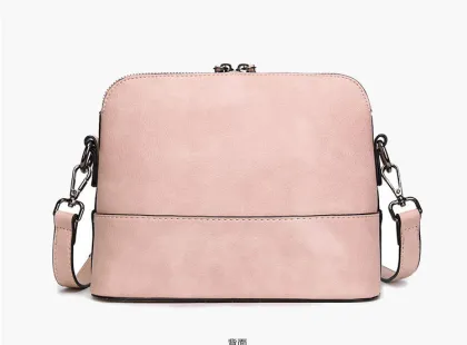 With a single shoulder shell bag