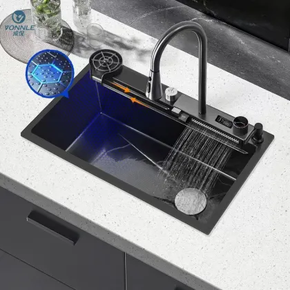 Smart Kitchen Sink: The New Stainless Steel Multifunction Kitchen Sink