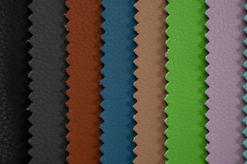 Water Resistant Hospitality Commercial Upholstery PU Leather