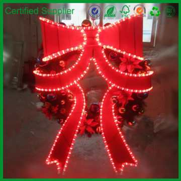 Decoration bow light Christmas garland